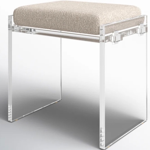 Four Hands Gerrard Accent Stool-Knoll Natural - Picture 4 of 5